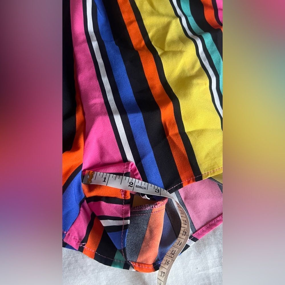 Colorful Striped Two-Piece Set - Picture 5 of 5